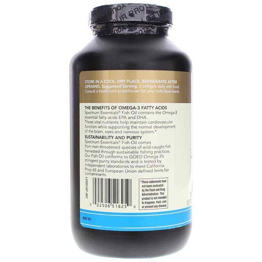 Fish Oil Omega-3 1000 Mg, SPE